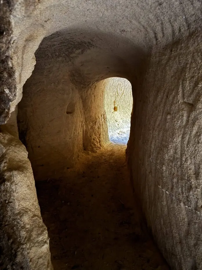 Interno grotte gialle Interno grotte gialle